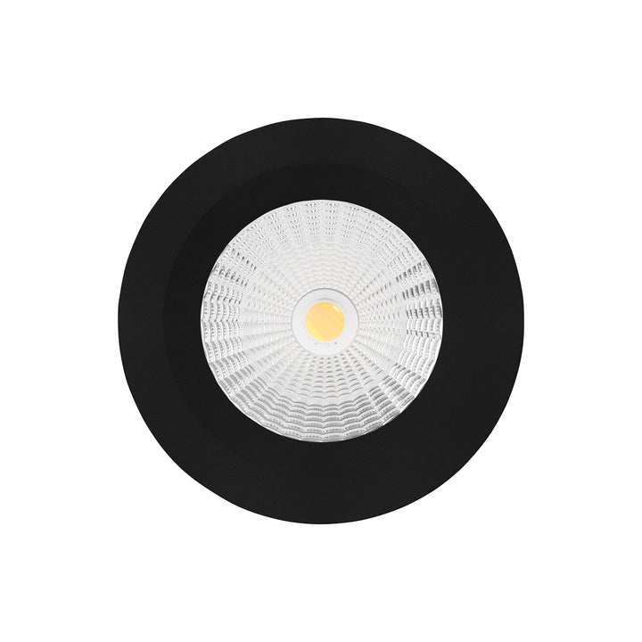 HCP-81222118 | HCP-81242118 - Black 18w IP65 5 Colour Dimmable Recessed LED Downlight