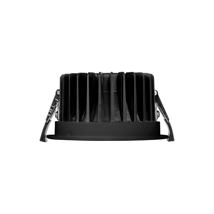 HCP-81222118 | HCP-81242118 - Black 18w IP65 5 Colour Dimmable Recessed LED Downlight