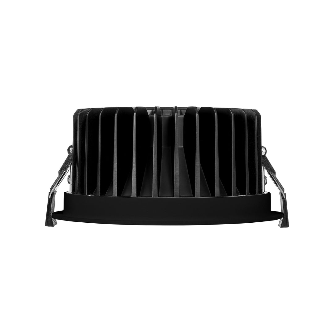 HCP-81222128 | HCP-81242128 - Black 28w IP65 5 Colour Dimmable Recessed LED Downlight