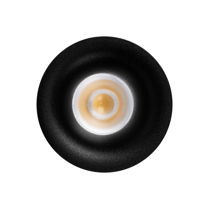 HCP-81228409 / HCP-81248409 - Black Round Fixed 9w D2W Mini Recessed LED Downlight