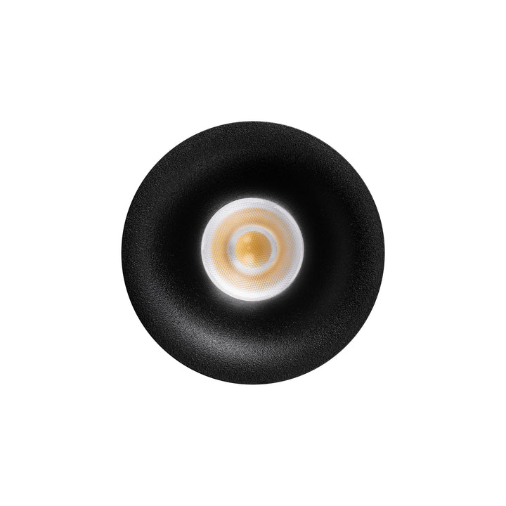 HCP-81228209 / HCP-81248209 - Black Round Fixed 9w D2W Mini Recessed LED Downlight