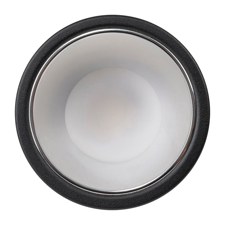 HCP-81241904 - Black with Chrome Insert Dali 2 Tri Colour Fixed Deep LED Downlight