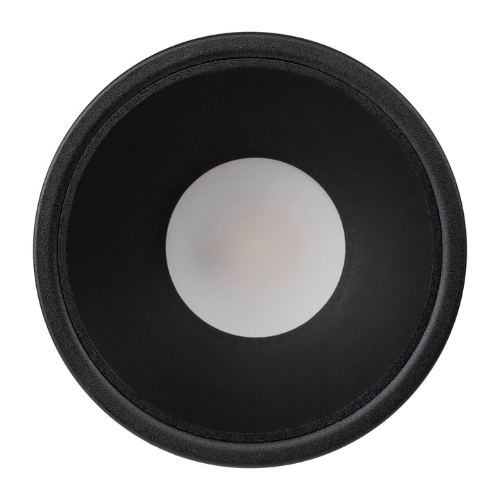 HCP-81241905 - Black with Black Insert Dali 2 Tri Colour Fixed Deep LED Downlight