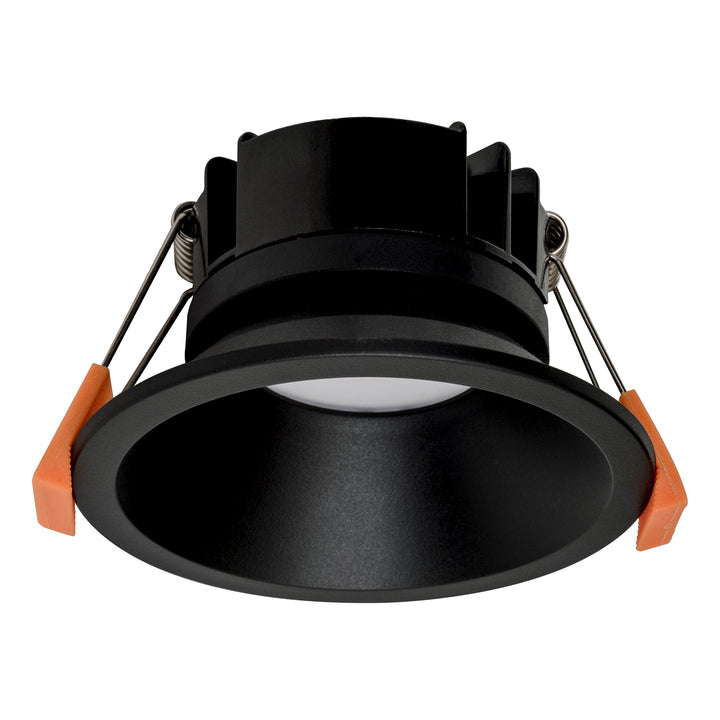 HCP-81241909 - Black 9w Tri Colour Fixed Deep LED Downlight