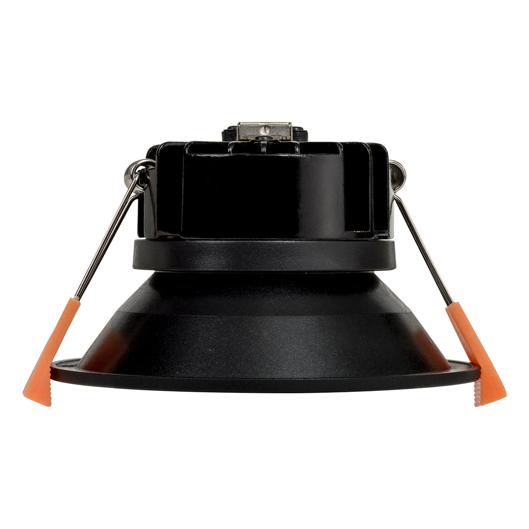 HCP-81241909 - Black 9w Tri Colour Fixed Deep LED Downlight