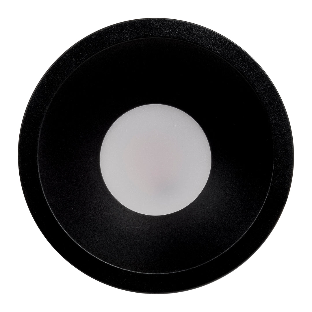 HCP-81241909 - Black 9w Tri Colour Fixed Deep LED Downlight