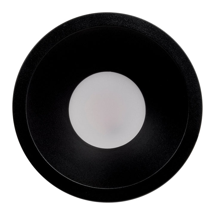 HCP-81241909 - Black 9w Tri Colour Fixed Deep LED Downlight
