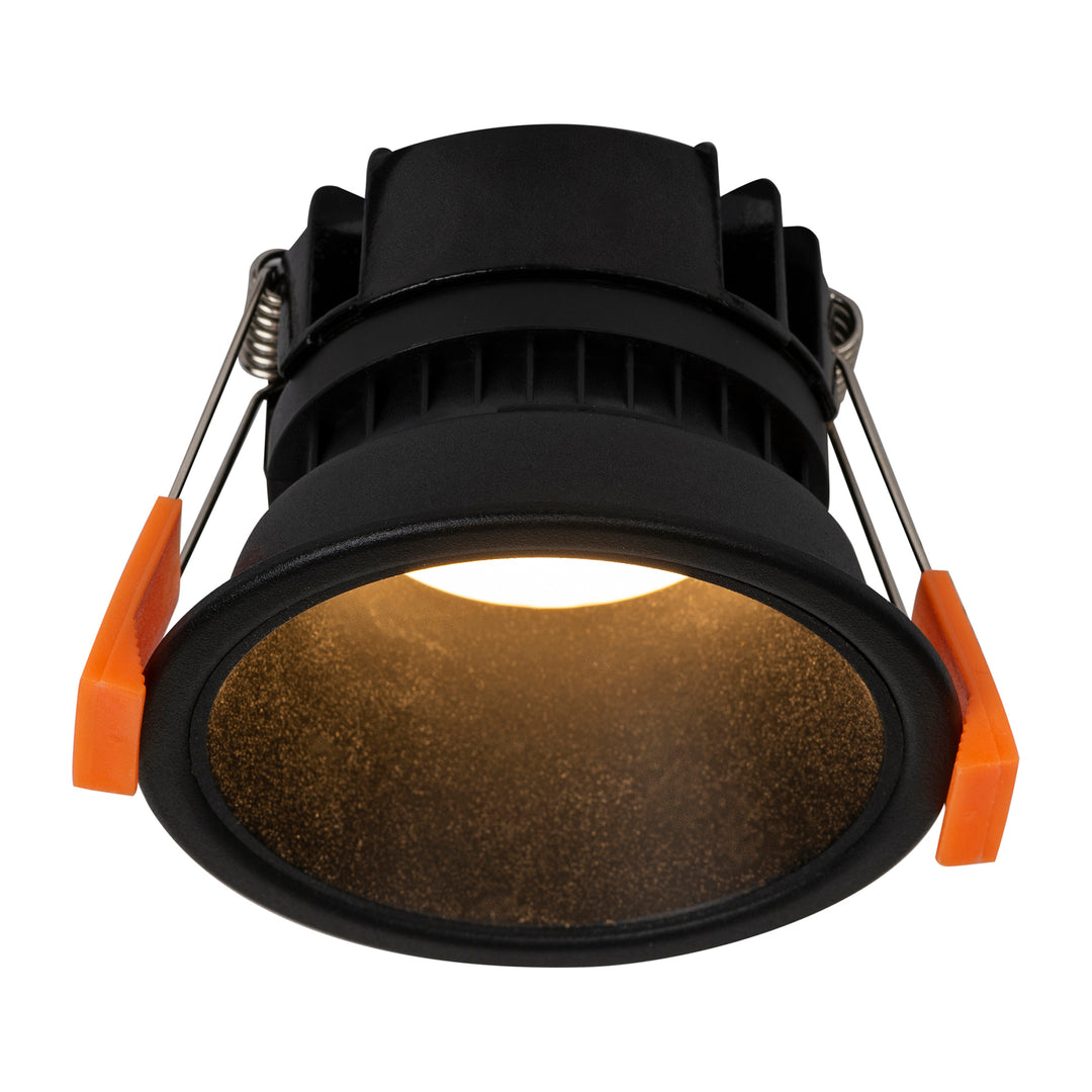 HCP-81241911 - Black with Black Insert Fixed Dali 2 Dim to Warm LED Downlight