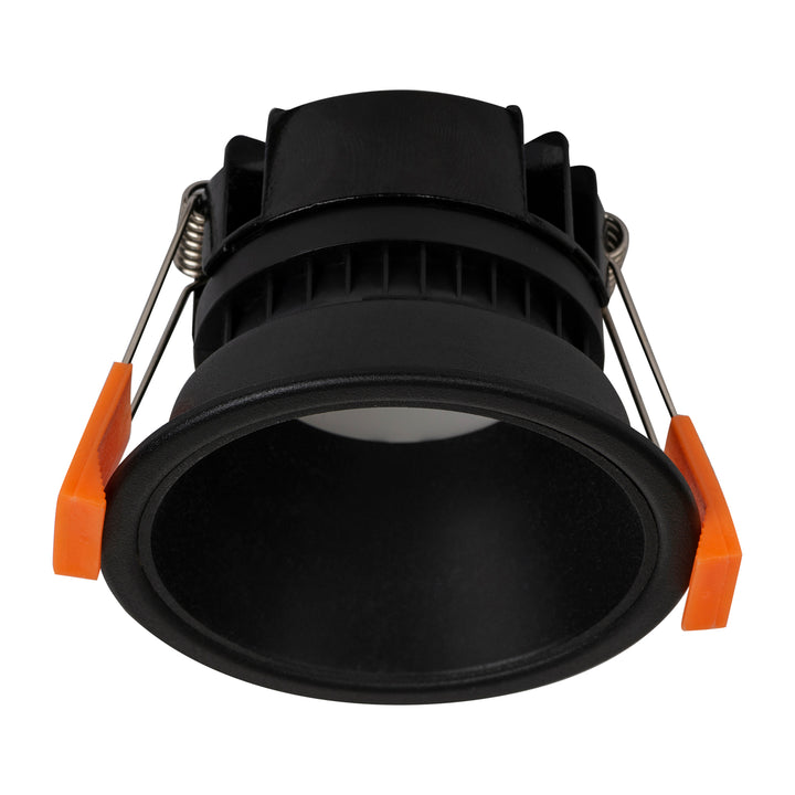 HCP-81241911 - Black with Black Insert Fixed Dali 2 Dim to Warm LED Downlight