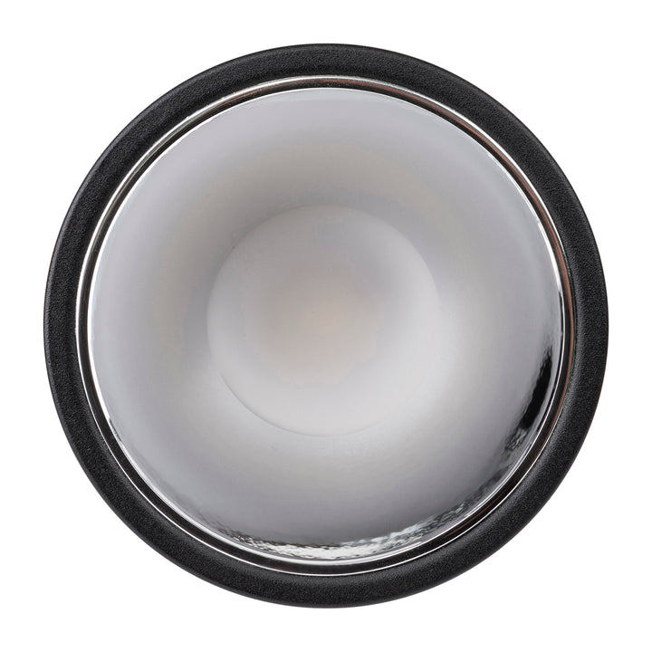 HCP-81241918 - Black with Chrome Insert Fixed Dali 2 Dim to Warm LED Downlight