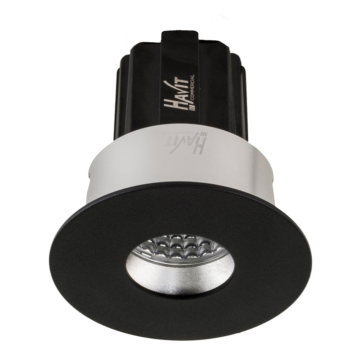 HCP-81228073 | HCP-81248073 - Black Round Pinhole 13w D2W Recessed LED Downlight