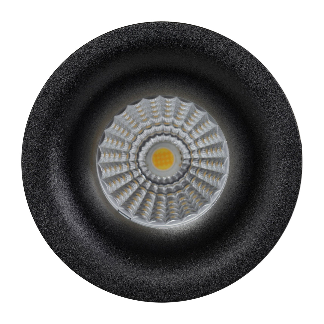 HCP-81228133 | HCP-81248133 - Black Round Fixed 13w D2W Recessed LED Downlight