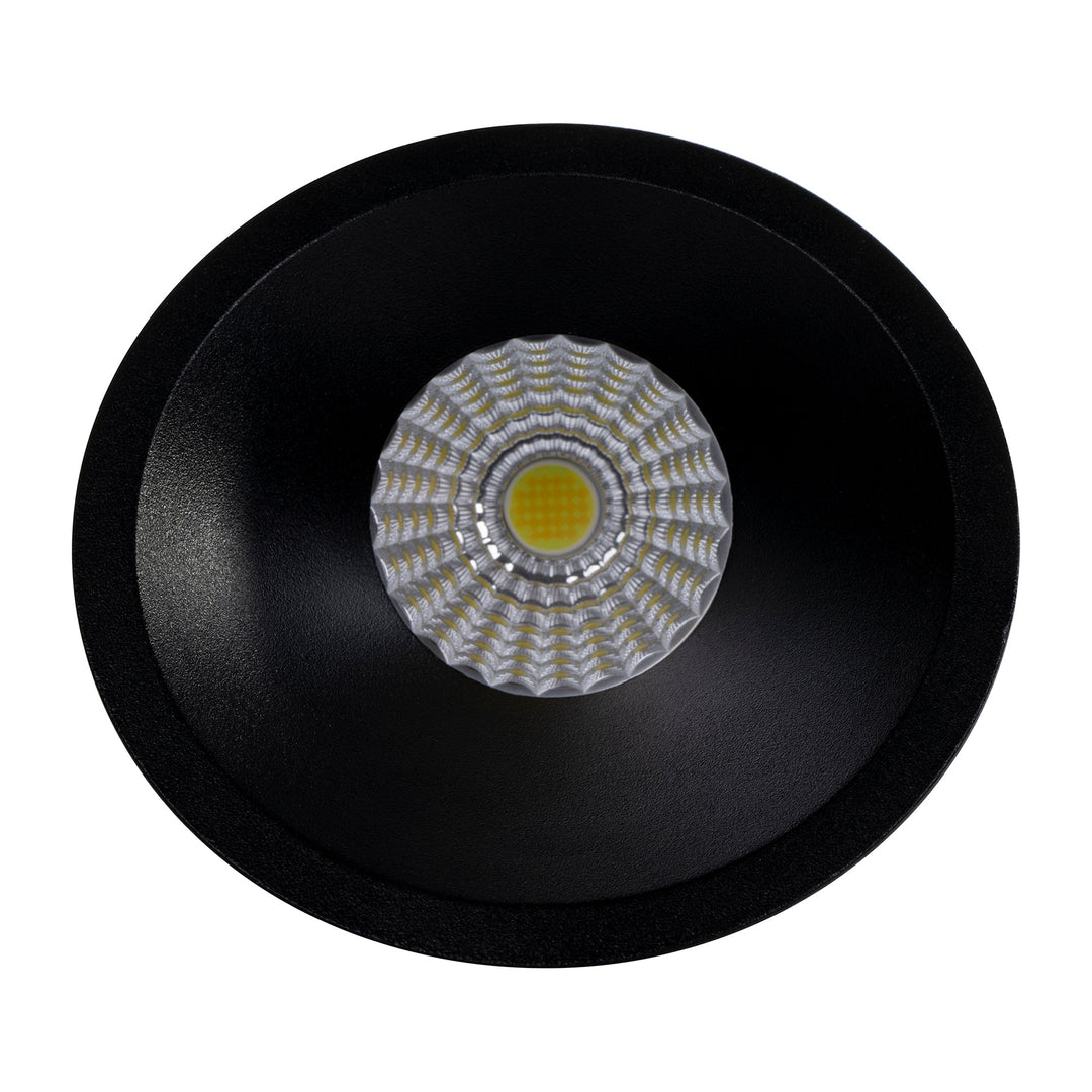 HCP-81221483 / HCP-81241483 - Black 13w CRI97+ Recessed Round Wall Washer Dimmable LED Downlight 3000k