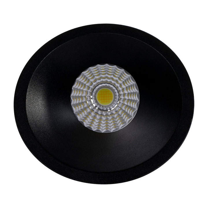 HCP-81221483 / HCP-81241483 - Black 13w CRI97+ Recessed Round Wall Washer Dimmable LED Downlight 3000k