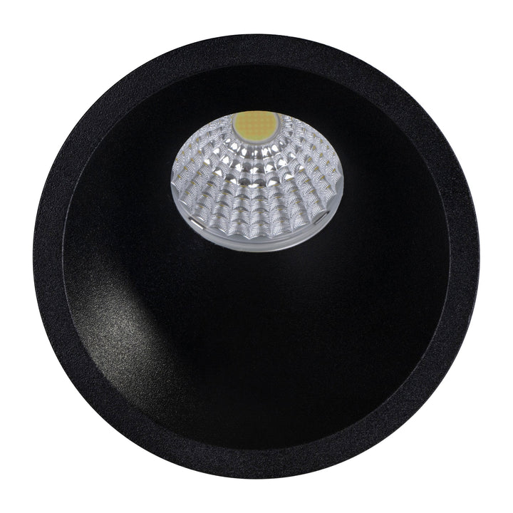 HCP-81221483 / HCP-81241483 - Black 13w CRI97+ Recessed Round Wall Washer Dimmable LED Downlight 3000k