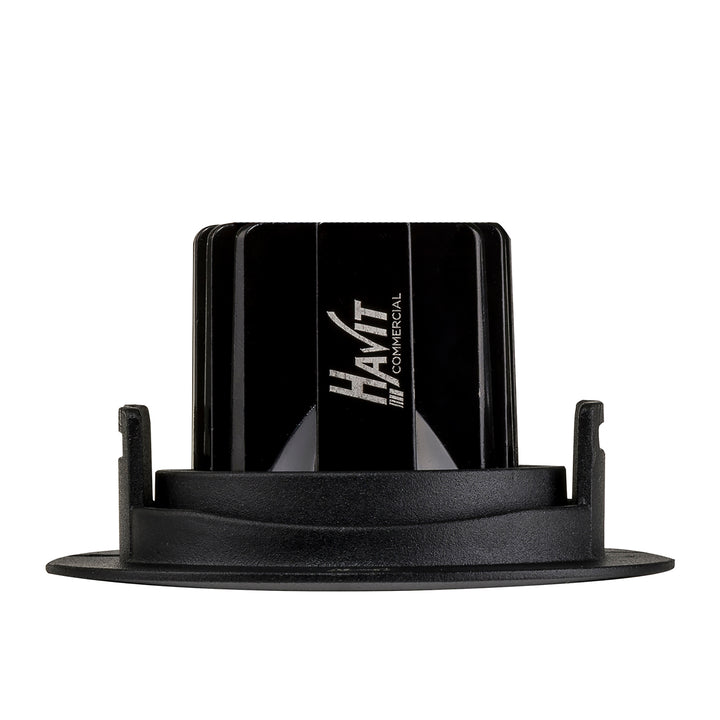 HCP-81290637 | HCP-81290647 - Black Round Tilt 7.2w 24v DC Recessed LED Downlight