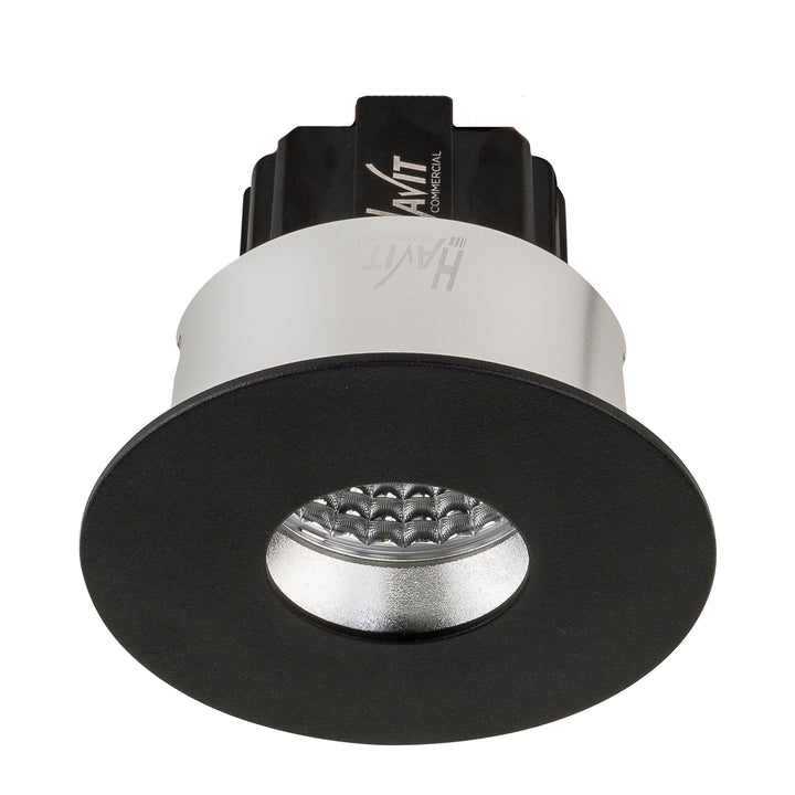 HCP-81290737 | HCP-81290747- Black Round Pinhole 7.2w 24v DC Recessed LED Downlight