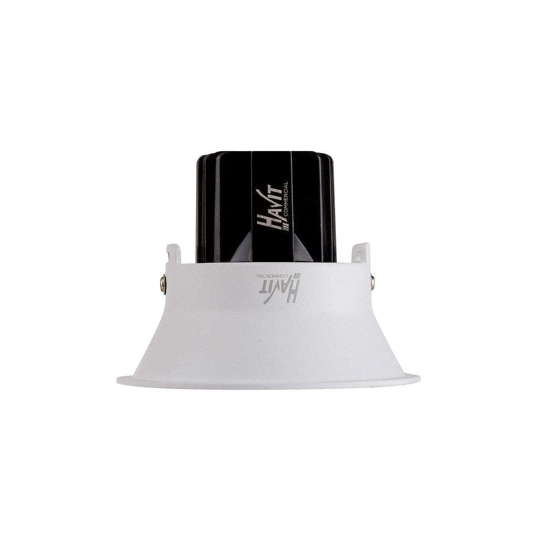 HCP-81390137 | HCP-81390147- White Deep Tilt 7.2w 24v DC Recessed LED Downlight