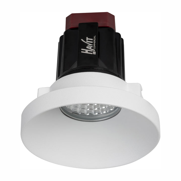 HCP-81321506 | HCP-81341506 - White Round Fixed 6w Recessed LED Downlight