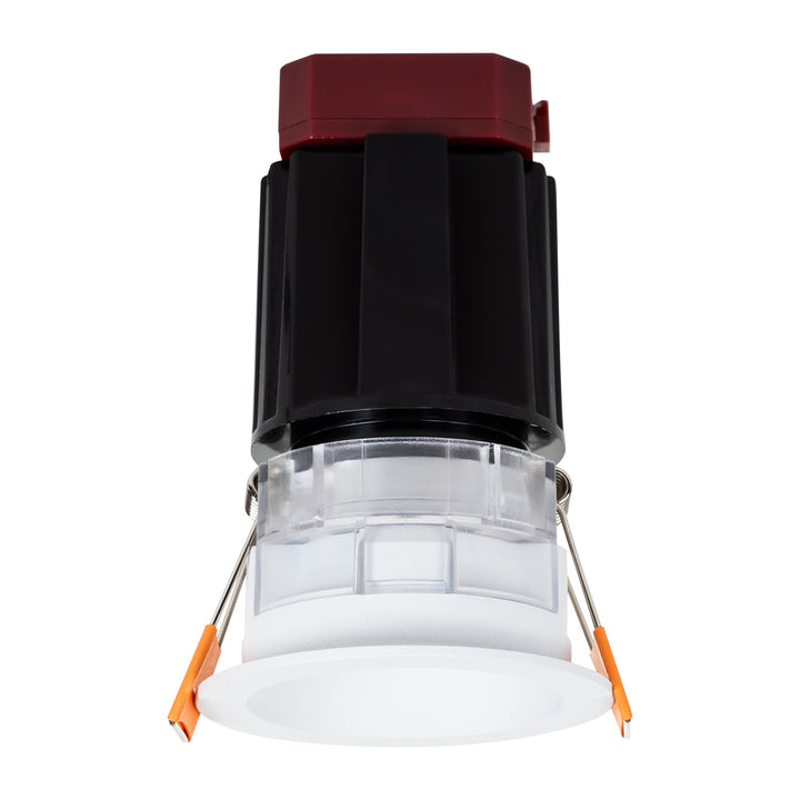 HCP-81327109 / HCP-81347109 - White Round Fixed 9w Mini Recessed LED Downlight