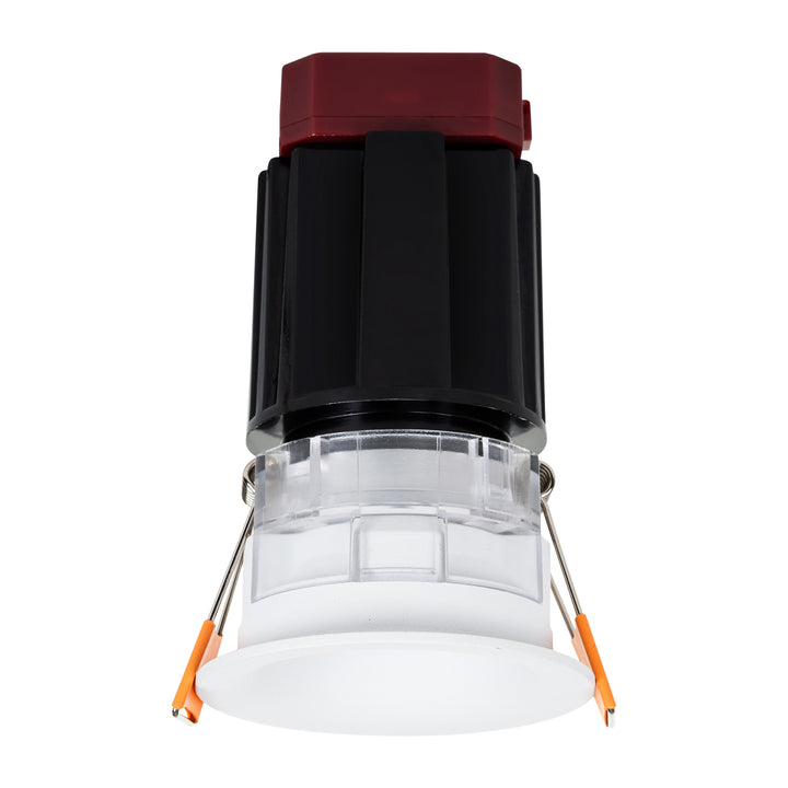HCP-81327209 / HCP-81347209 - White Round Fixed 9w Mini Recessed LED Downlight