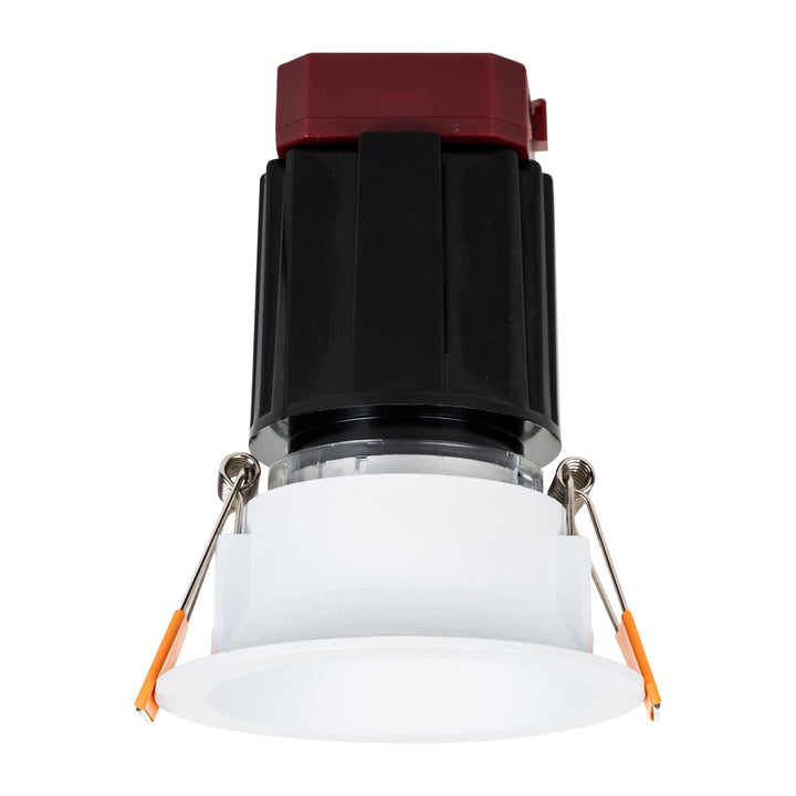 HCP-81327309 / HCP-81347309 - White Round Fixed 9w Mini Recessed LED Downlight