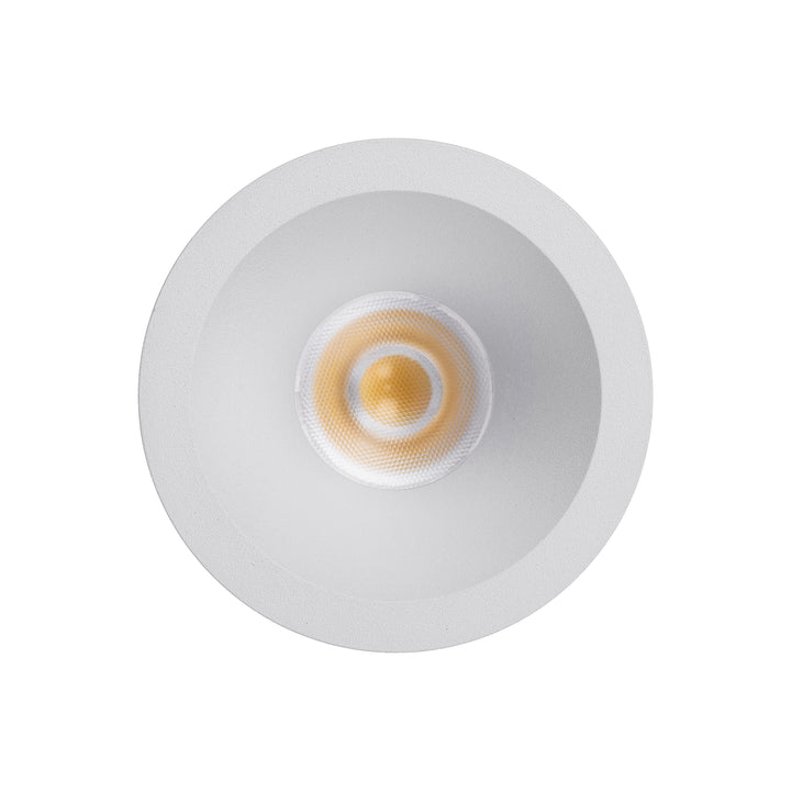 HCP-81327309 / HCP-81347309 - White Round Fixed 9w Mini Recessed LED Downlight