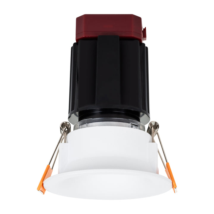 HCP-81327409 / HCP-81347409 - White Round Fixed 9w Mini Recessed LED Downlight