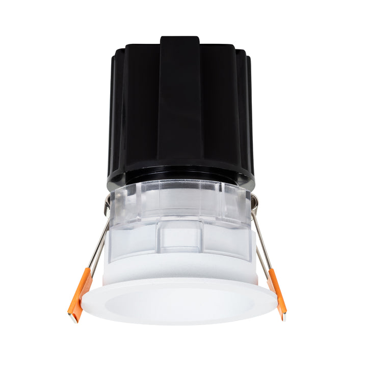 HCP-81328109 / HCP-81348109 - White Round Fixed 9w D2W Mini Recessed LED Downlight