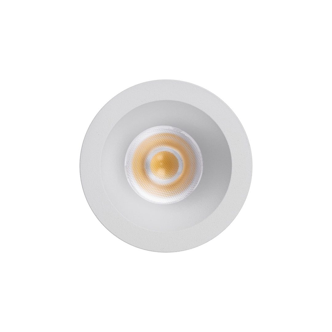 HCP-81328109 / HCP-81348109 - White Round Fixed 9w D2W Mini Recessed LED Downlight