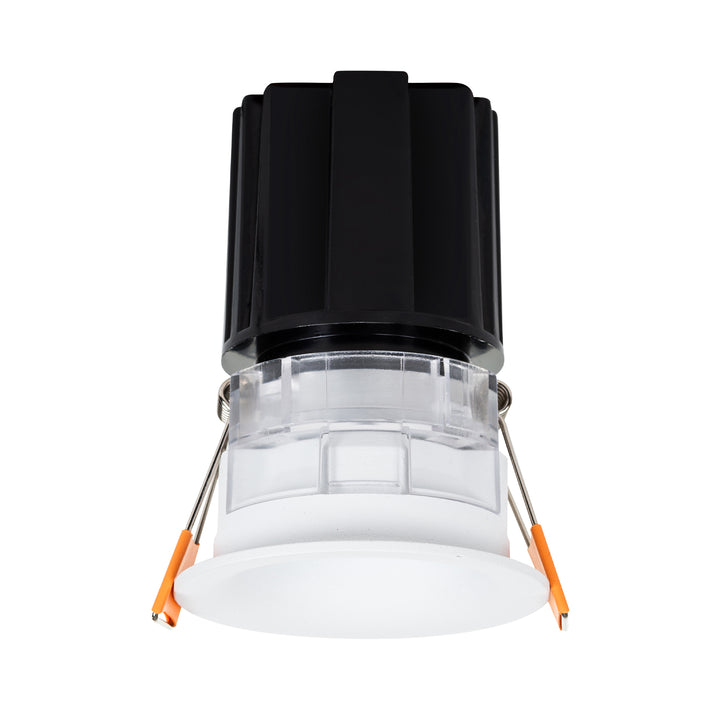 HCP-81328209 / HCP-81348209 - White Round Fixed 9w D2W Mini Recessed LED Downlight