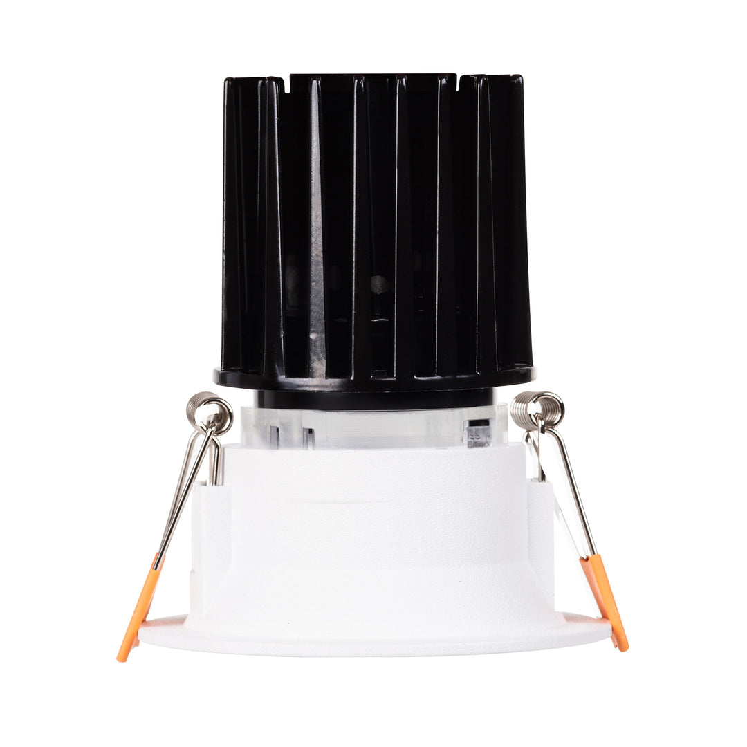 HCP-81328209 / HCP-81348209 - White Round Fixed 9w D2W Mini Recessed LED Downlight