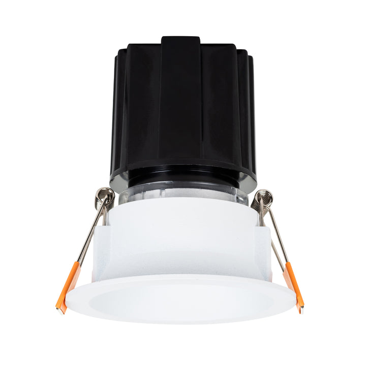 HCP-81328309 / HCP-81348309 - White Round Fixed 9w D2W Mini Recessed LED Downlight