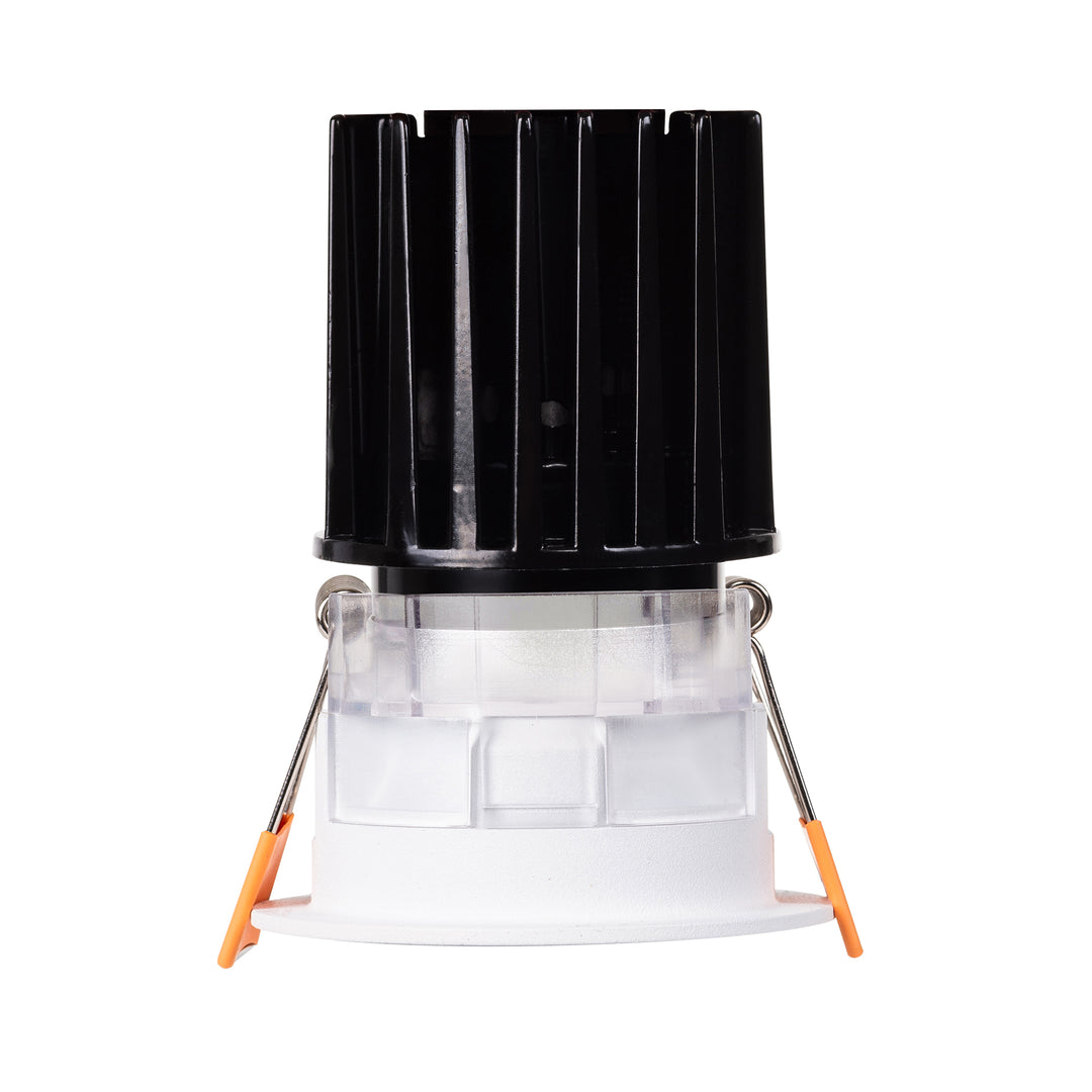 HCP-81328309 / HCP-81348309 - White Round Fixed 9w D2W Mini Recessed LED Downlight