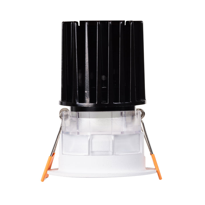 HCP-81328309 / HCP-81348309 - White Round Fixed 9w D2W Mini Recessed LED Downlight