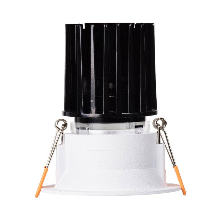 HCP-81328409 / HCP-81348409 - White Round Fixed 9w D2W Mini Recessed LED Downlight