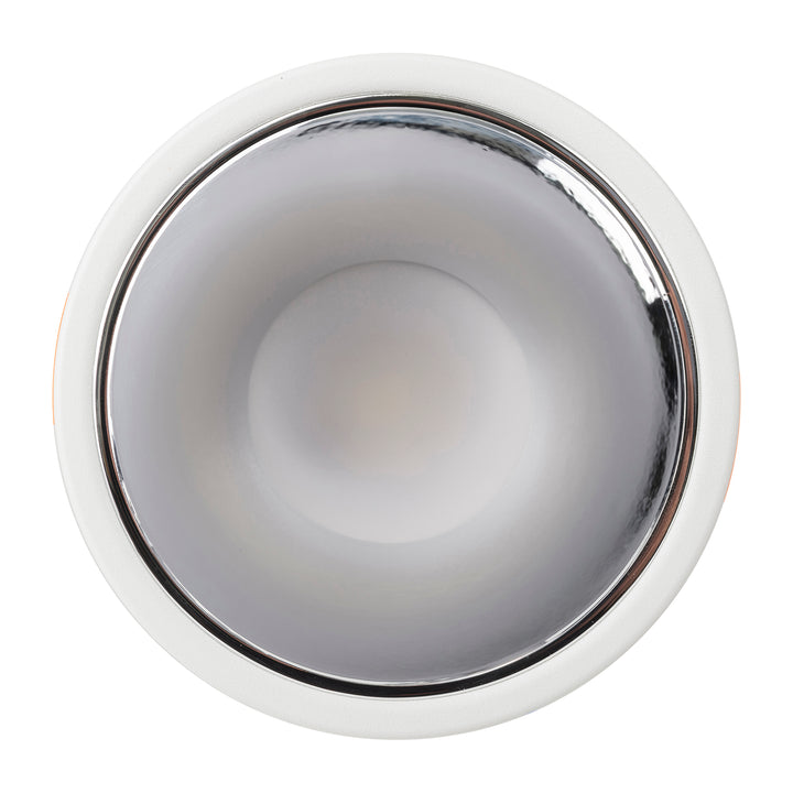 HCP-81341918 - White with Chrome Insert Fixed Dali 2 Dim to Warm LED Downlight