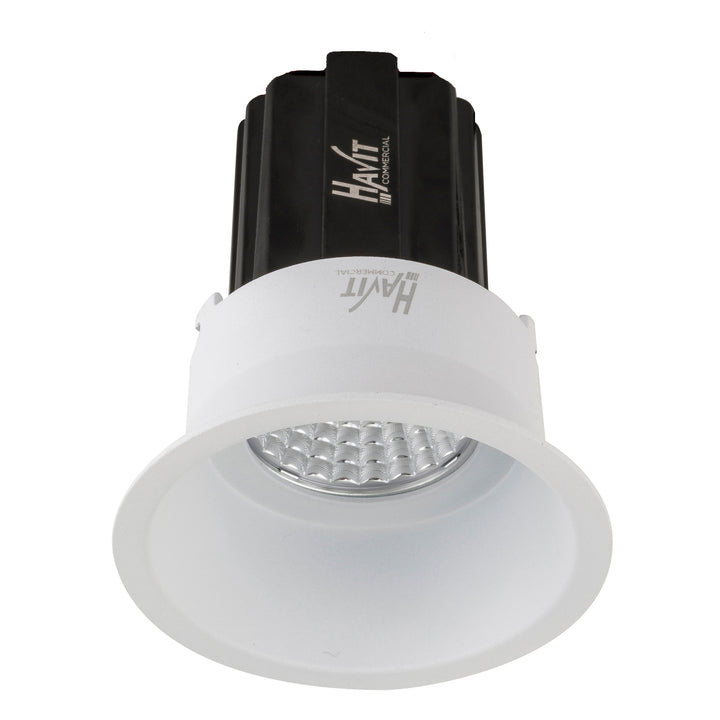 HCP-81328033 | HCP-81348033 - White Round Deep Fixed 13w D2W Recessed LED Downlight