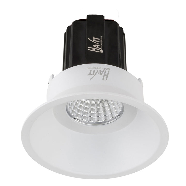 HCP-81328043 | HCP-81348043 - White Round Deep Fixed 13w D2W Recessed LED Downlight