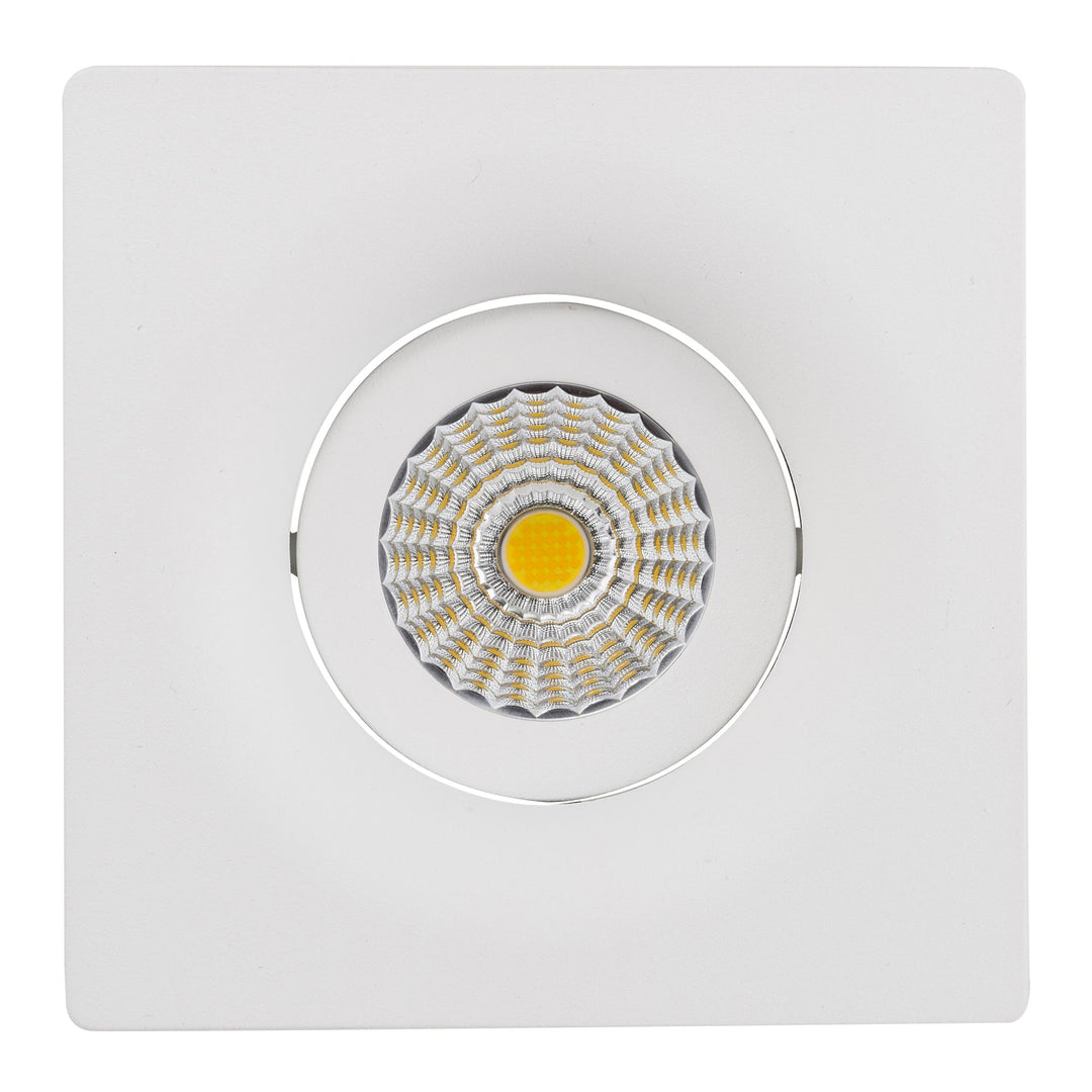HCP-81328083 | HCP-81348083 - White Square Tilt 13w D2W Recessed LED Downlight