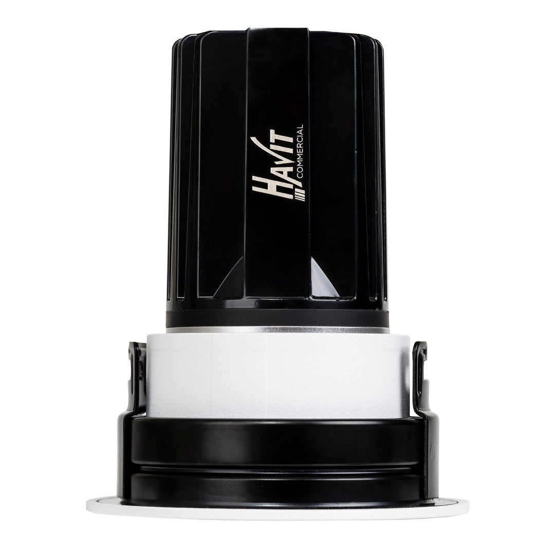 HCP-81328133 | HCP-81348133 - White Round Fixed 13w D2W Recessed LED Downlight