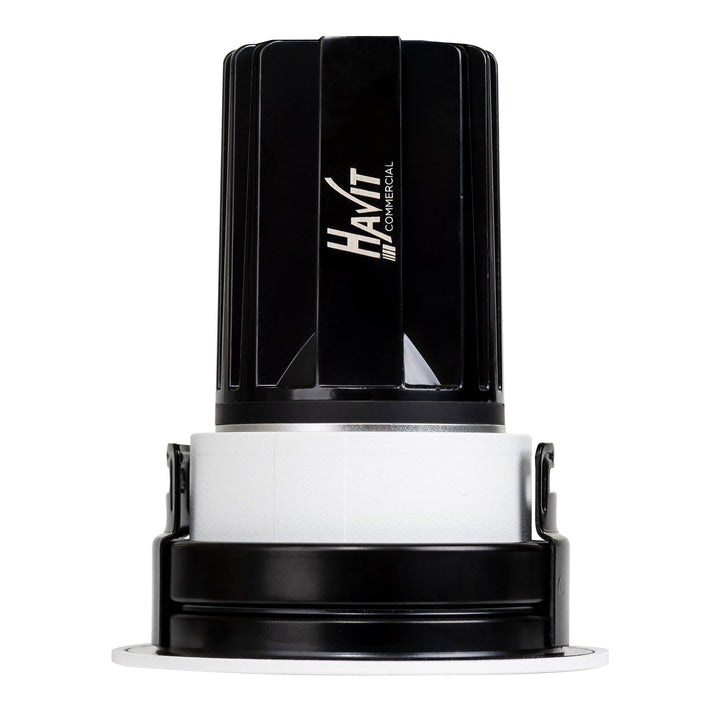 HCP-81328133 | HCP-81348133 - White Round Fixed 13w D2W Recessed LED Downlight
