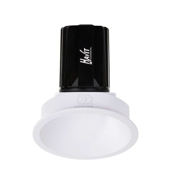 HCP-81351413 - White Round 13w Dali Tunable Wall Washer Recessed LED Downlight
