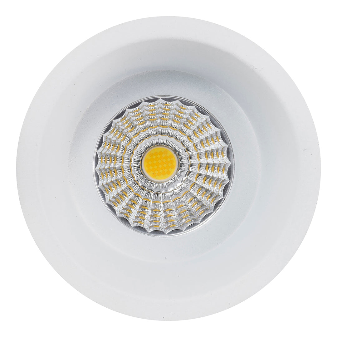 HCP-81390337 | HCP-81390347 - White Round Deep Fixed 7.2w 24v DC Recessed LED Downlight