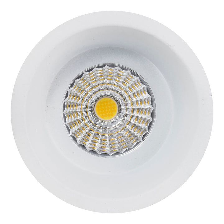HCP-81390337 | HCP-81390347 - White Round Deep Fixed 7.2w 24v DC Recessed LED Downlight