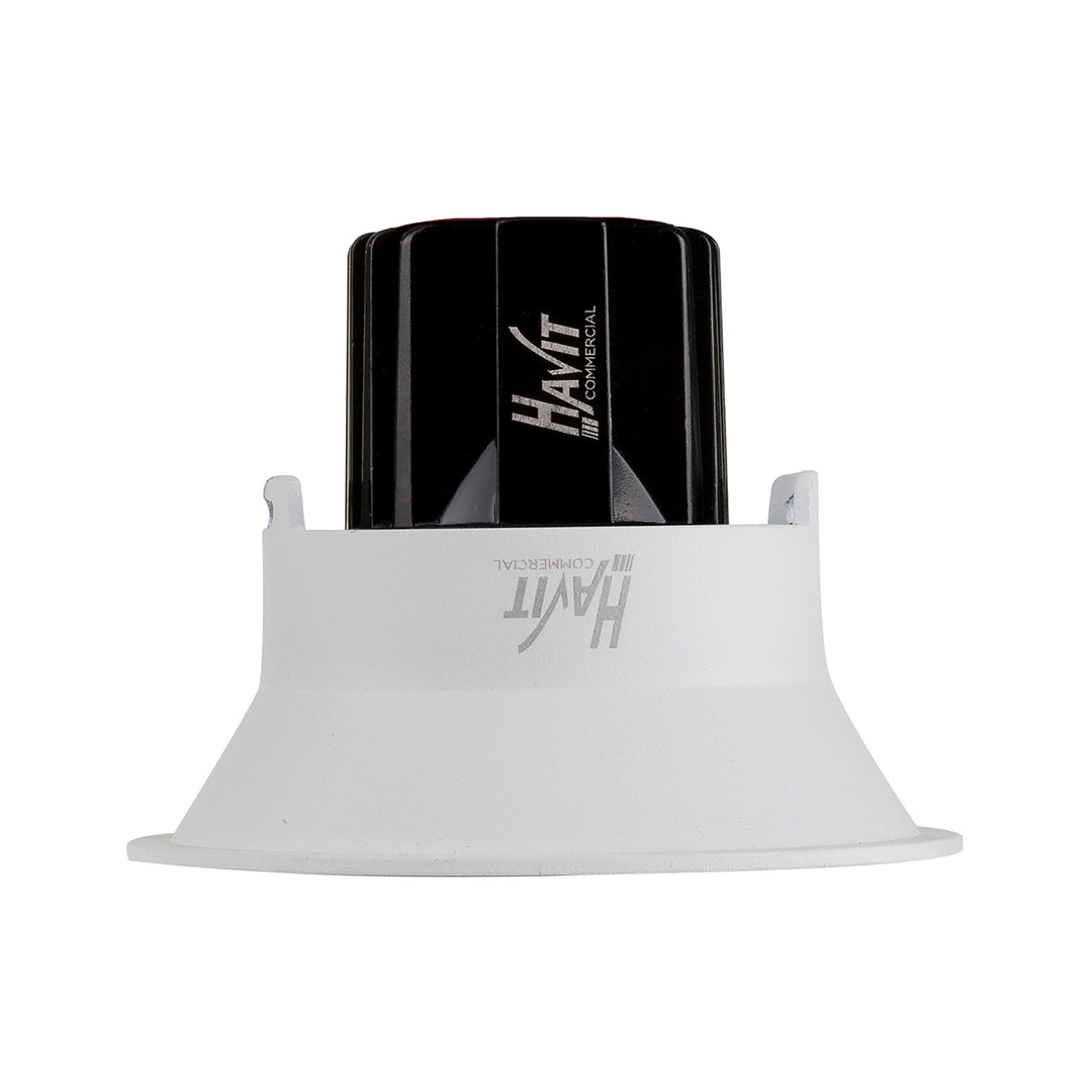HCP-81390437 | HCP-81390447 - White Round Deep Fixed 7.2w 24v DC Recessed LED Downlight