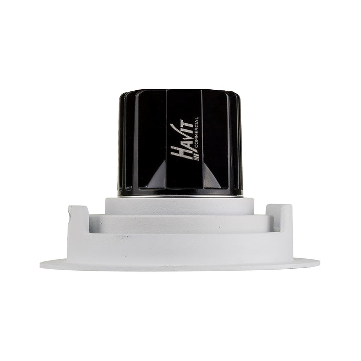 HCP-81390537 | HCP-81390547  - White Round Tilt 7.2w 24v DC Recessed LED Downlight