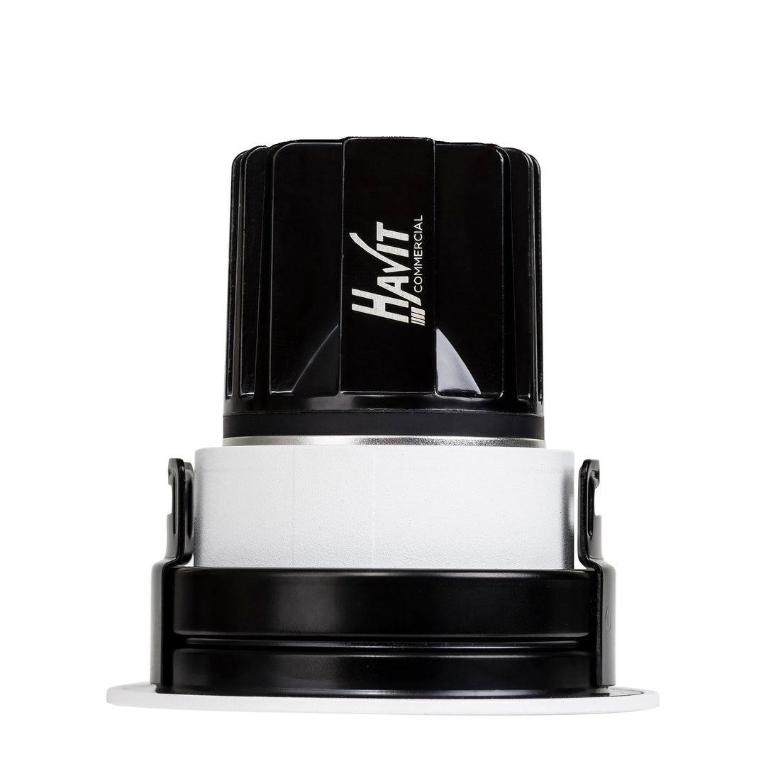 HCP-81391337 | HCP-81391347 - White Round Fixed 7.2w 24v DC Recessed LED Downlight