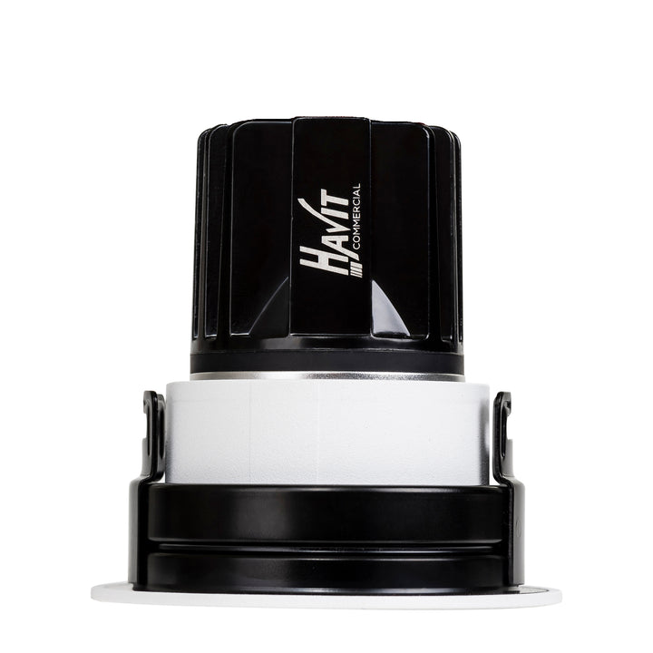HCP-81391337 | HCP-81391347 - White Round Fixed 7.2w 24v DC Recessed LED Downlight