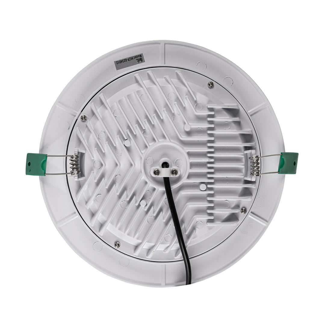 HCP-8234012- 20w-40w Adjusable Wattage White Recessed LED Downlight